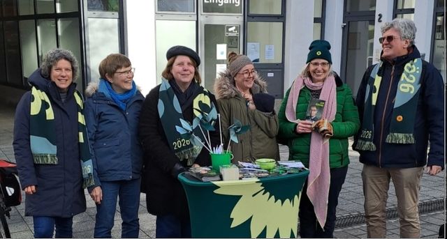 Kommt zu unserem Wahlstand